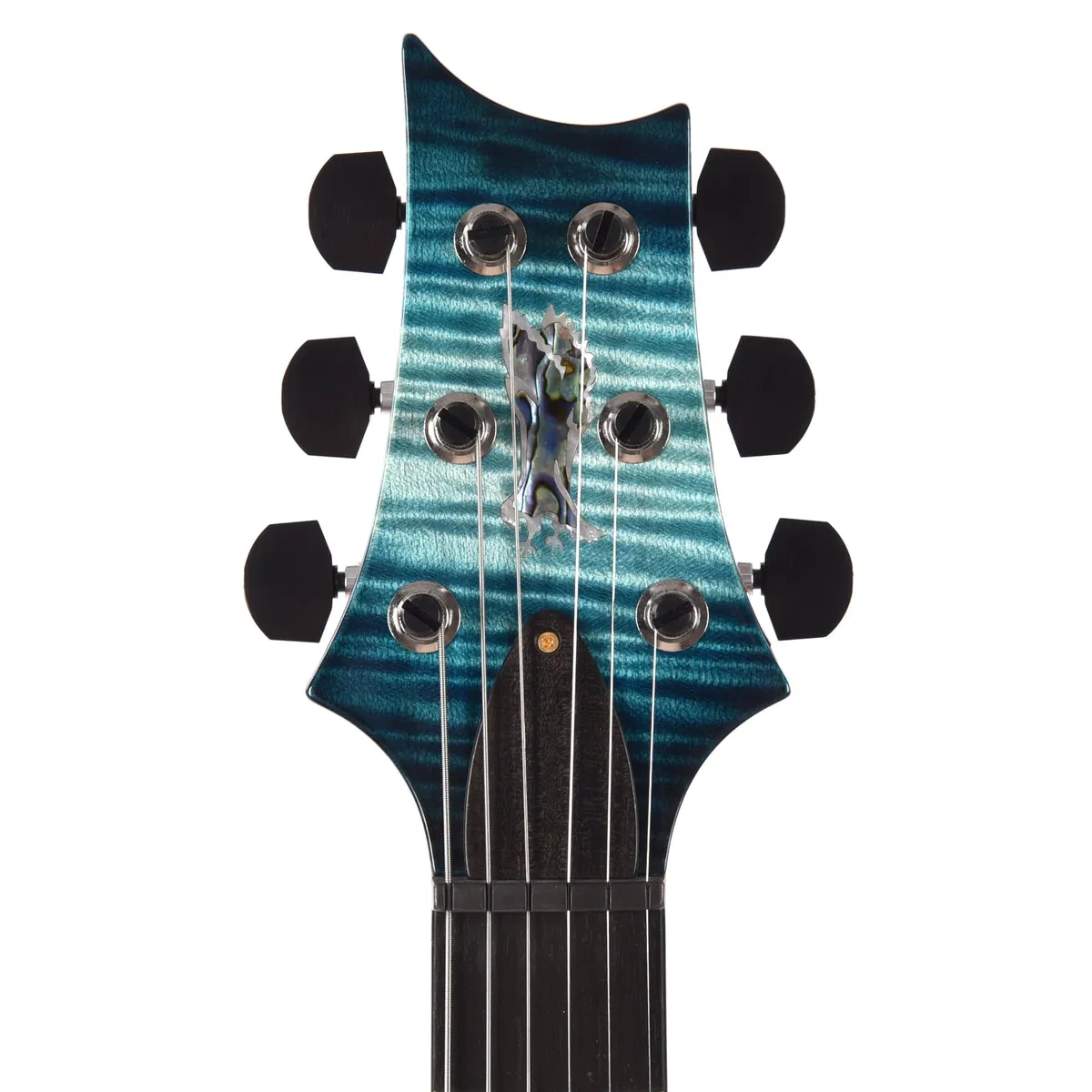 Đàn Guitar Điện PRS Custom 24 Wood Library 10 Top Private Stock, Blue Steel Glow Smoked Burst w/Case