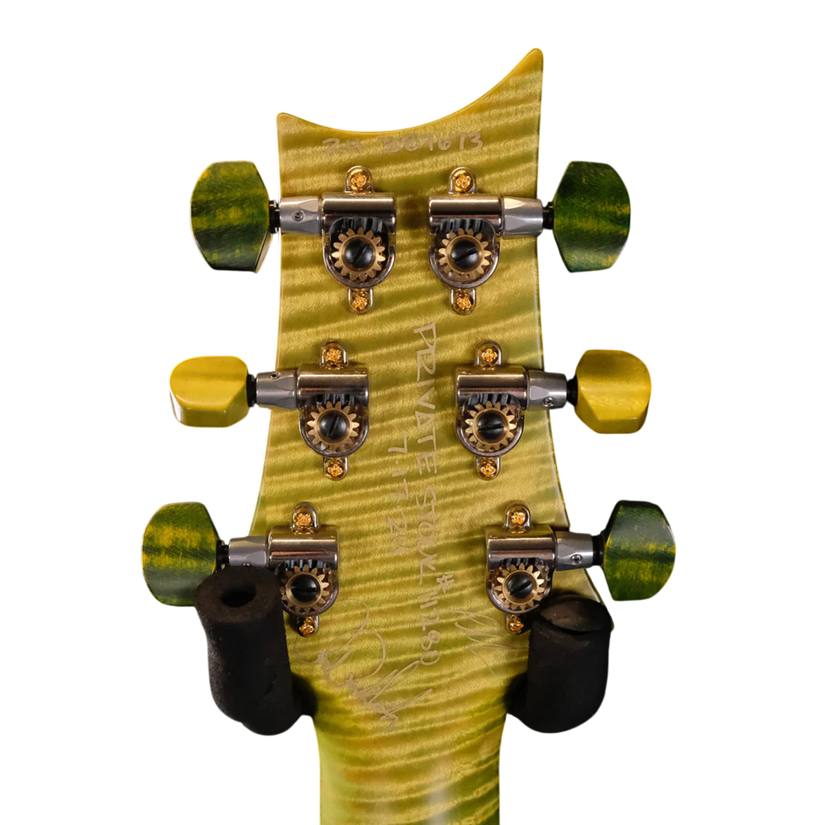 Đàn Guitar Điện PRS DGT Wood Library 10 Top Private Stock, Rainforest Glow w/Case