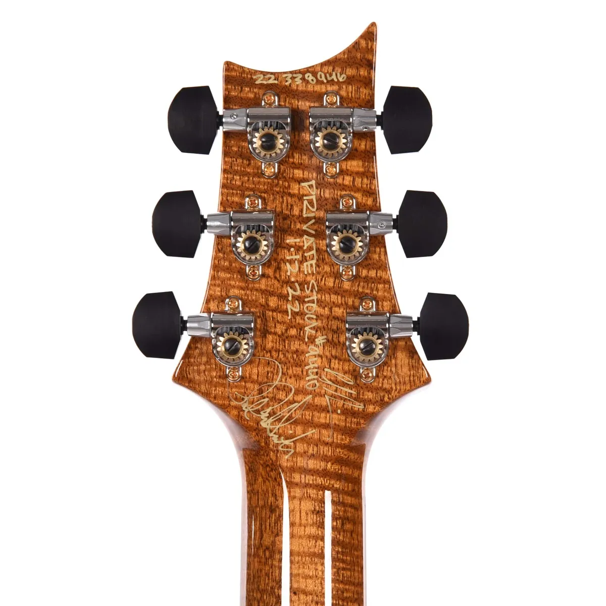 Đàn Guitar Điện PRS Custom 24 Wood Library 10 Top Private Stock, Blue Steel Glow Smoked Burst w/Case