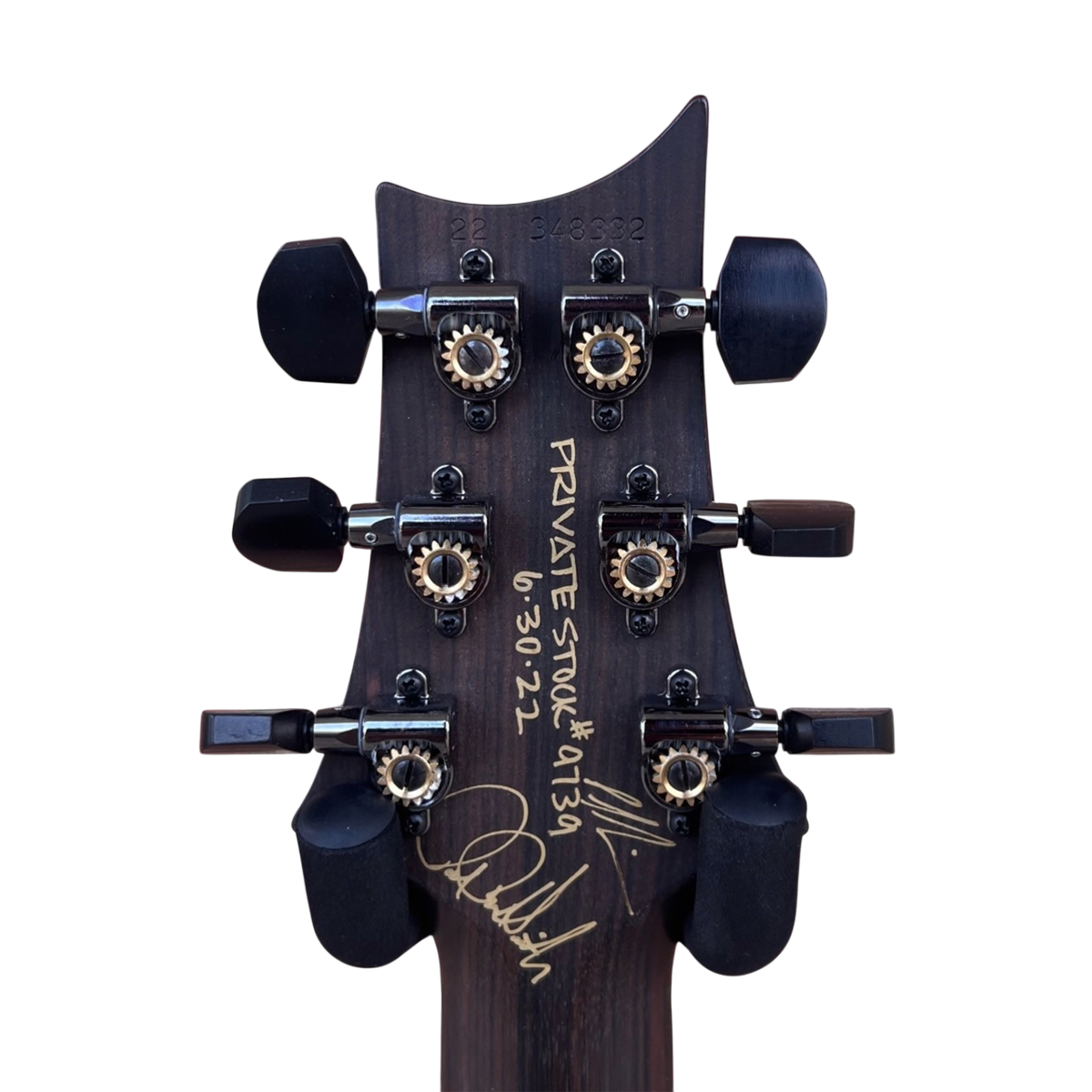 Đàn Guitar Điện PRS Custom 24 Wood Library 10 Top Private Stock, Frostbite Glow Smoked Burst w/Case