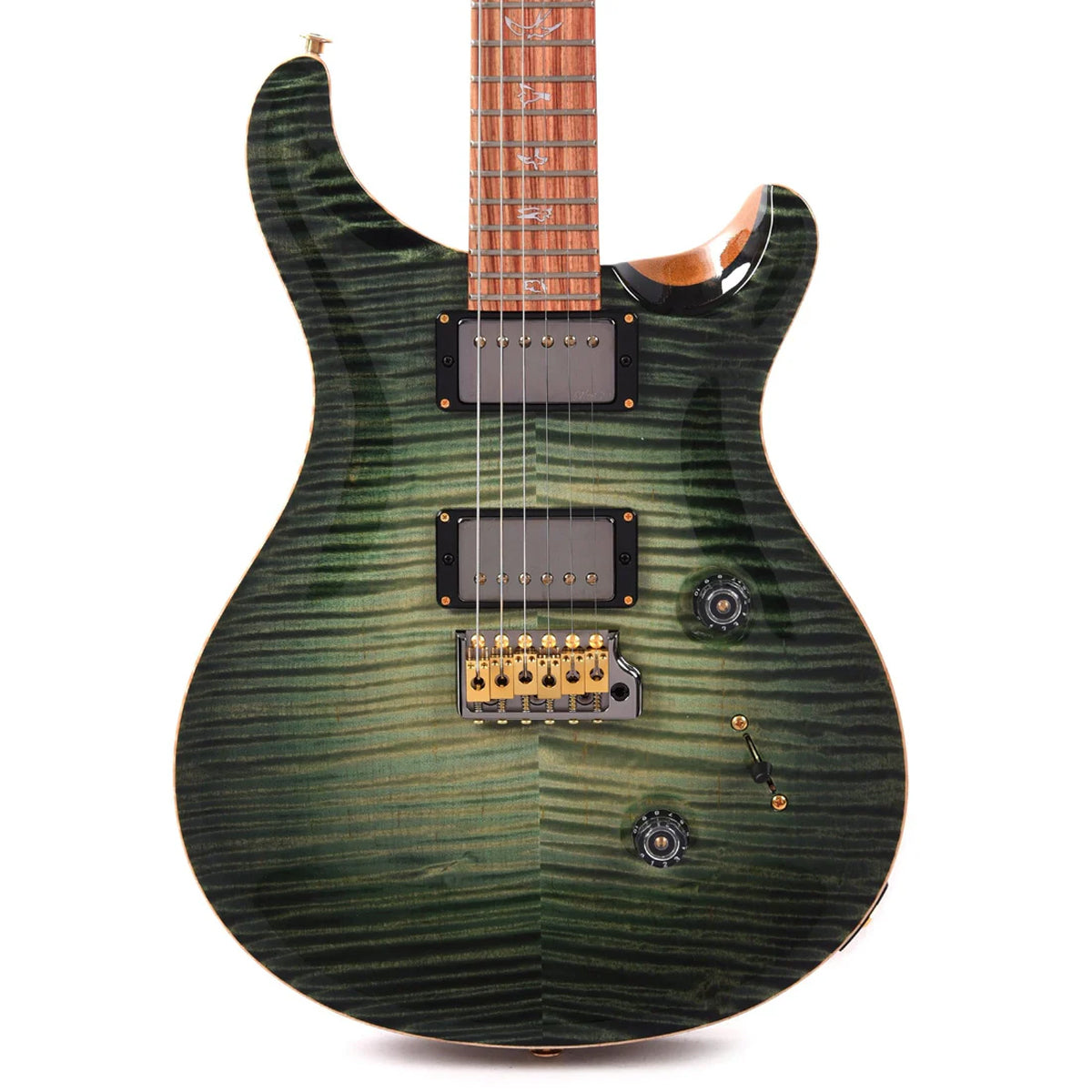 Đàn Guitar Điện PRS Custom 24 Wood Library 10 Top Private Stock, Sage Glow w/Case