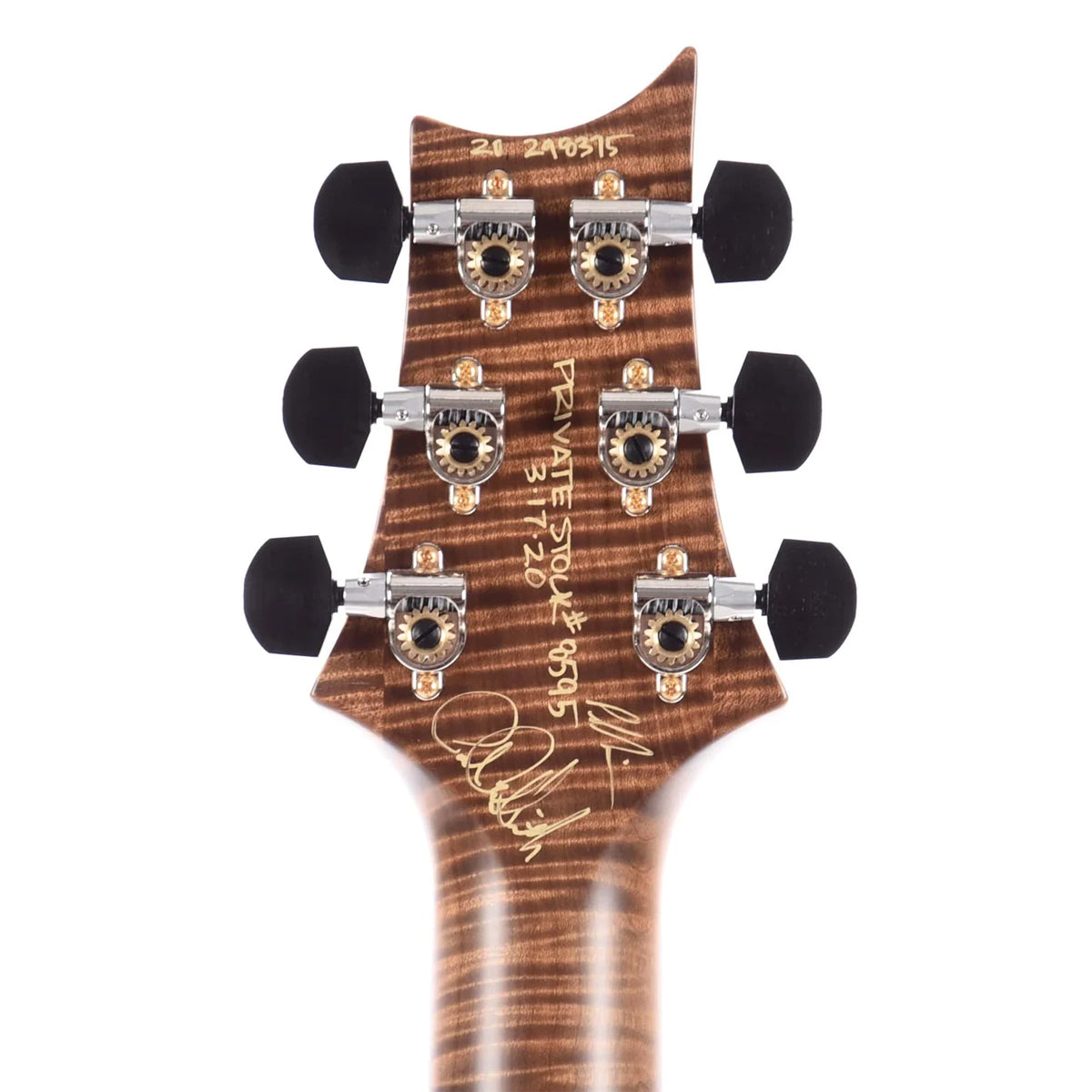 Đàn Guitar Điện PRS Custom 24 Wood Library 10 Top Private Stock, Satin Natural Quilt w/Case