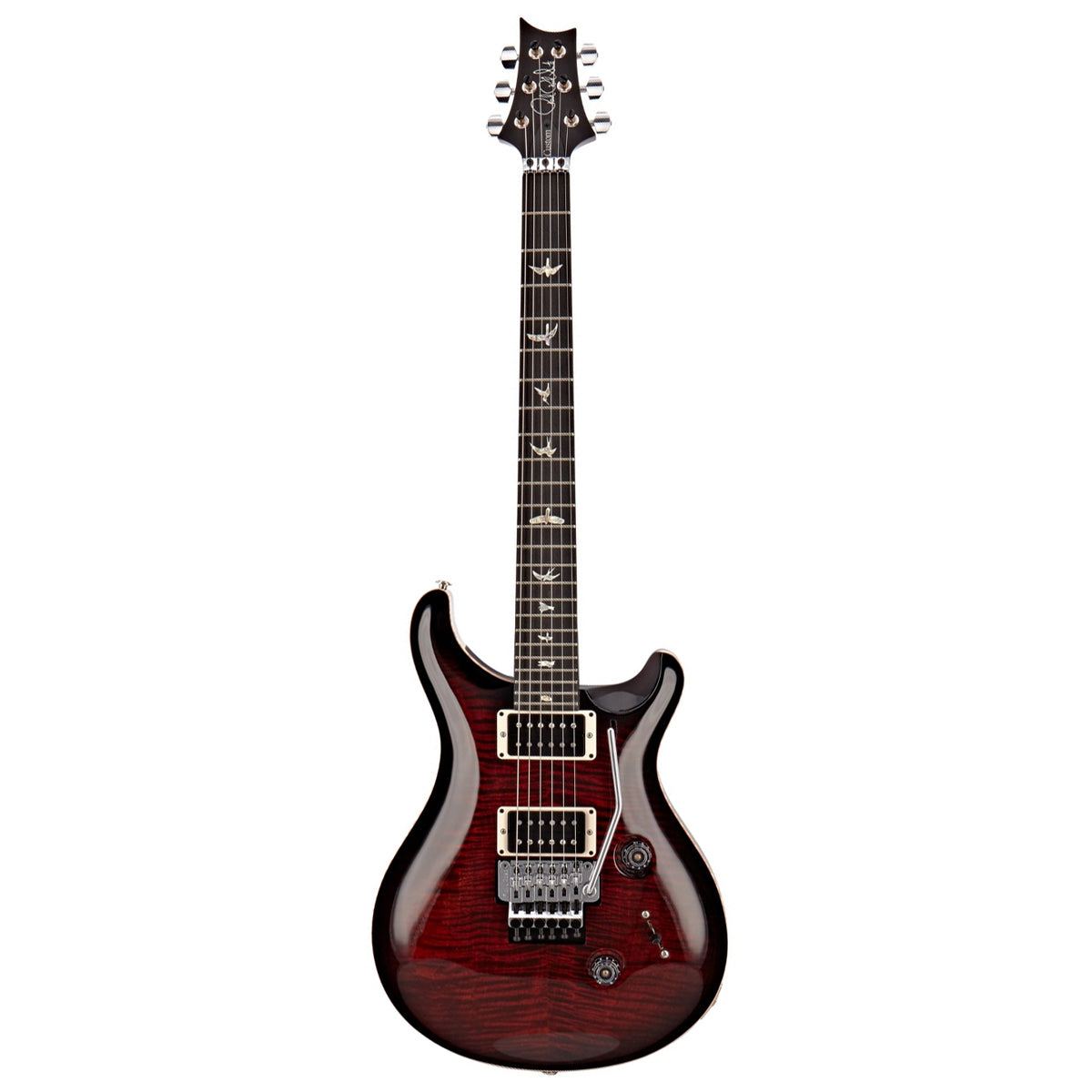 Đàn Guitar Điện PRS Custom 24 "Floyd", Fire Red Burst w/Case