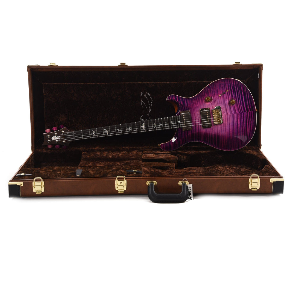 Đàn Guitar Điện PRS Custom 24 Wood Library 10 Top Private Stock, Orchid Glow w/Case