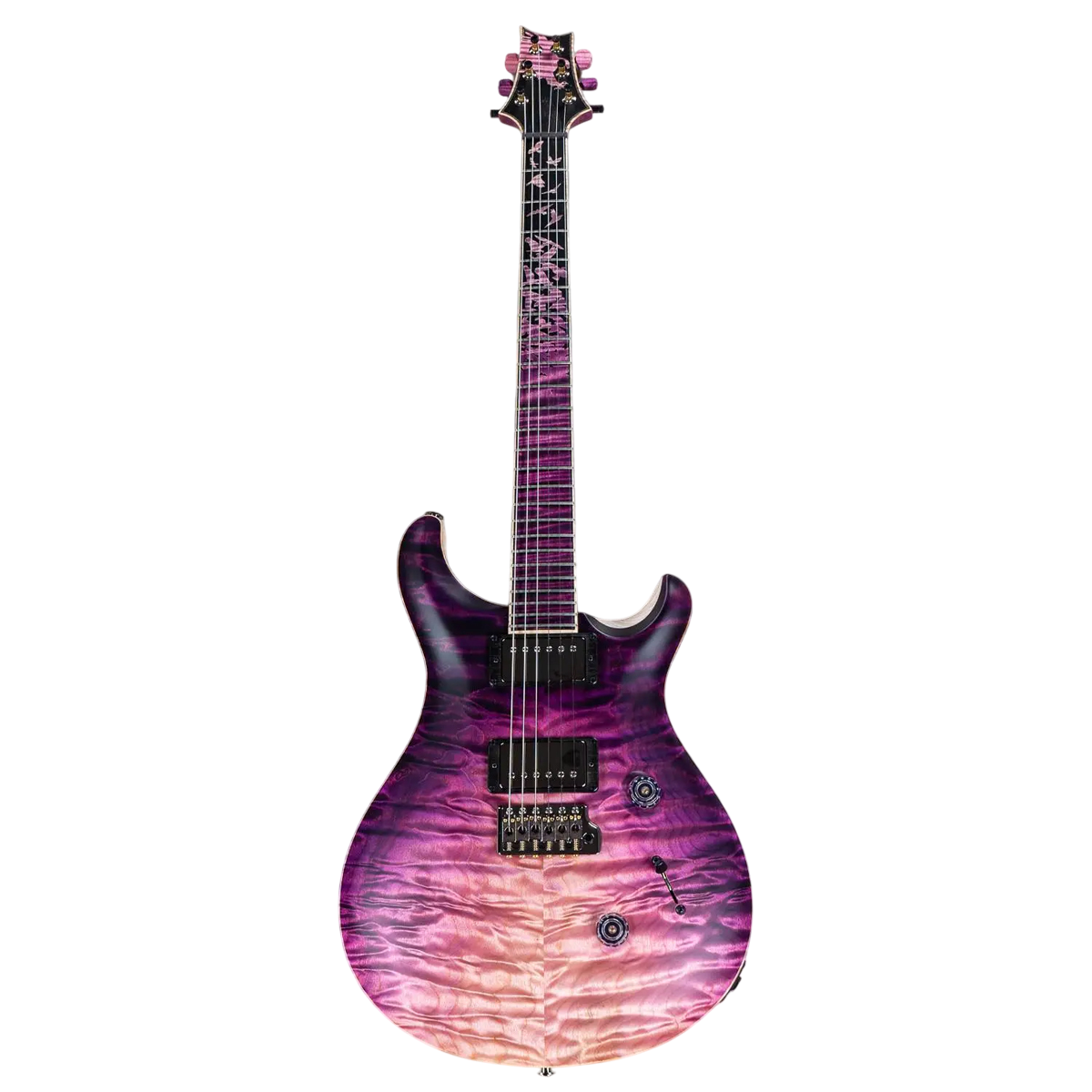 Đàn Guitar Điện PRS Custom 24 Wood Library 10 Top Private Stock, Midnight Violet Dragon's Breath w/Case