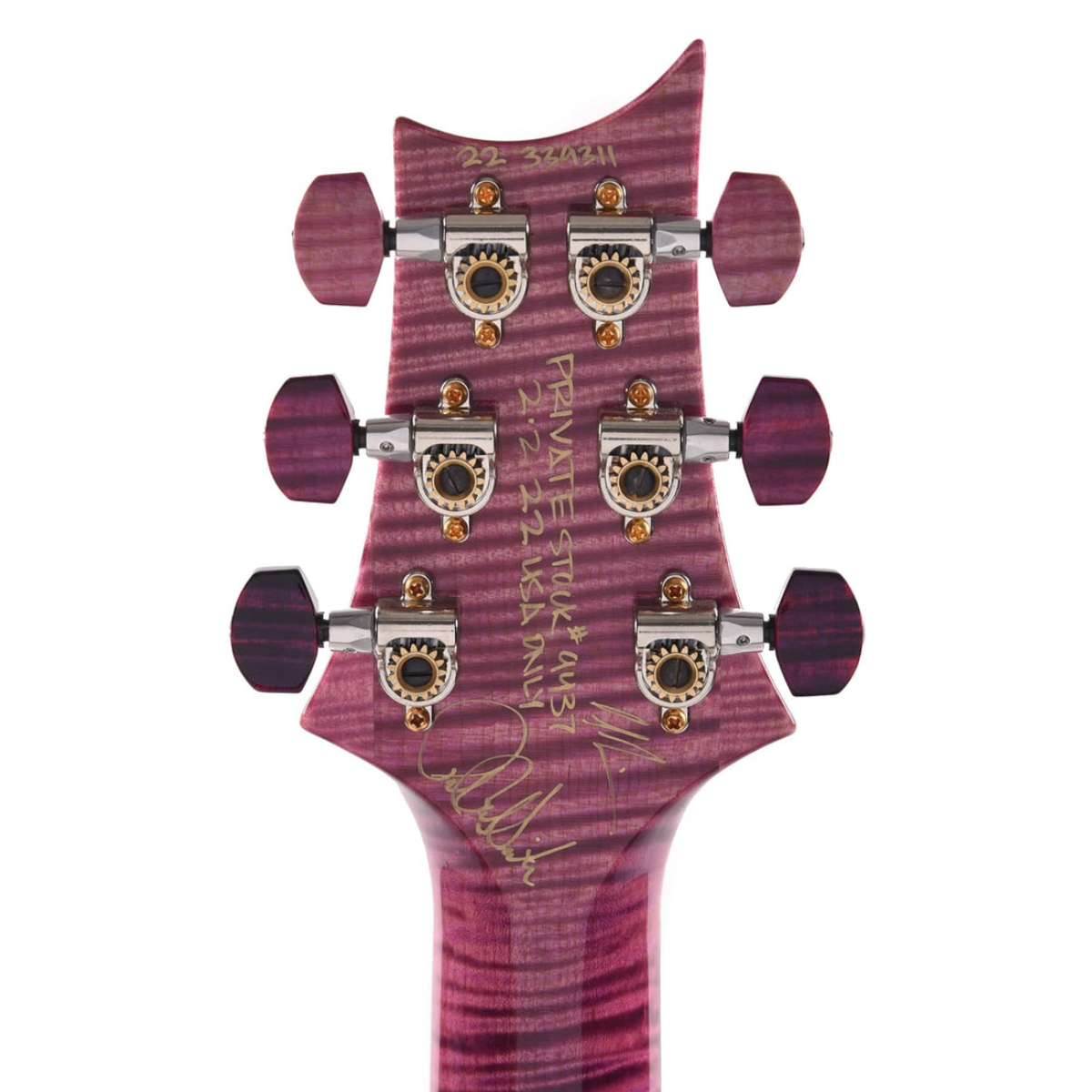 Đàn Guitar Điện PRS Custom 24 Wood Library 10 Top Private Stock, Orchid Glow w/Case