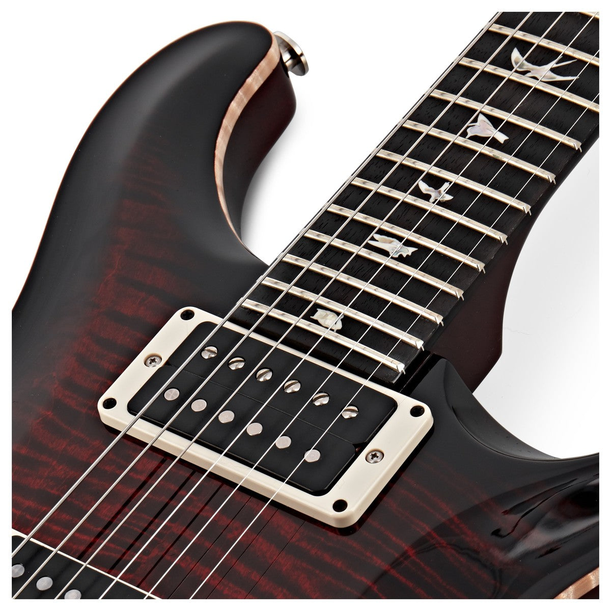 Đàn Guitar Điện PRS Custom 24 "Floyd", Fire Red Burst w/Case