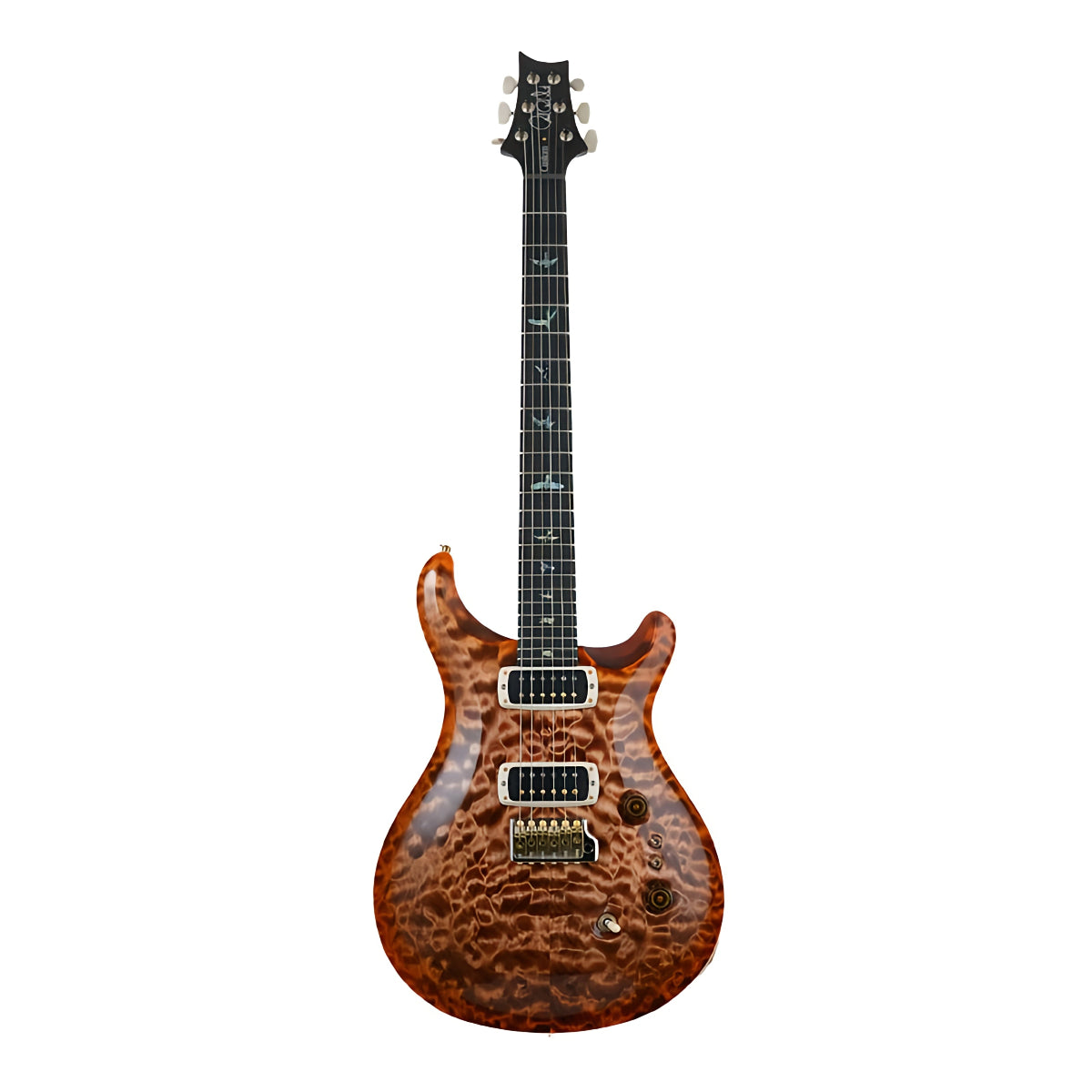Đàn Guitar Điện PRS Custom 24-08 Wood Library 10 Top, Autumn Sky w/Case