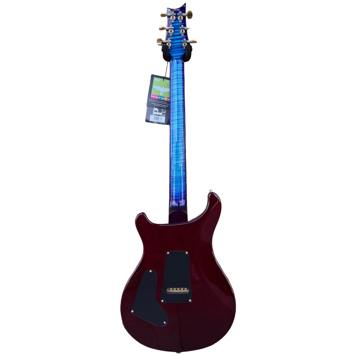 Đàn Guitar Điện PRS Custom 24 Wood Library 10 Top, Aquabluex Purple Burst w/Case
