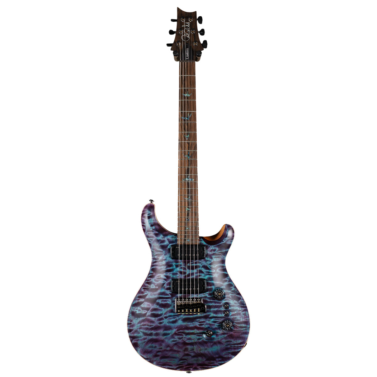 Đàn Guitar Điện PRS Custom 24-08 Wood Library 10 Top, Violet Quilt w/Case