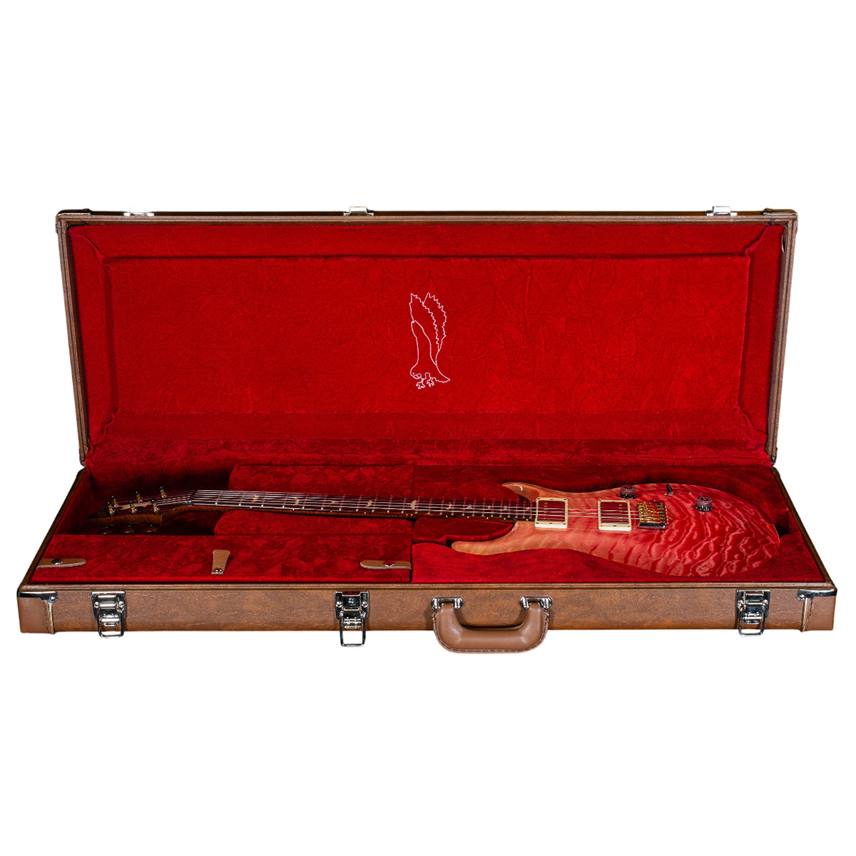 Đàn Guitar Điện PRS Custom 24 Wood Library 10 Top, Bonnie Pink Fade Quilt w/Case