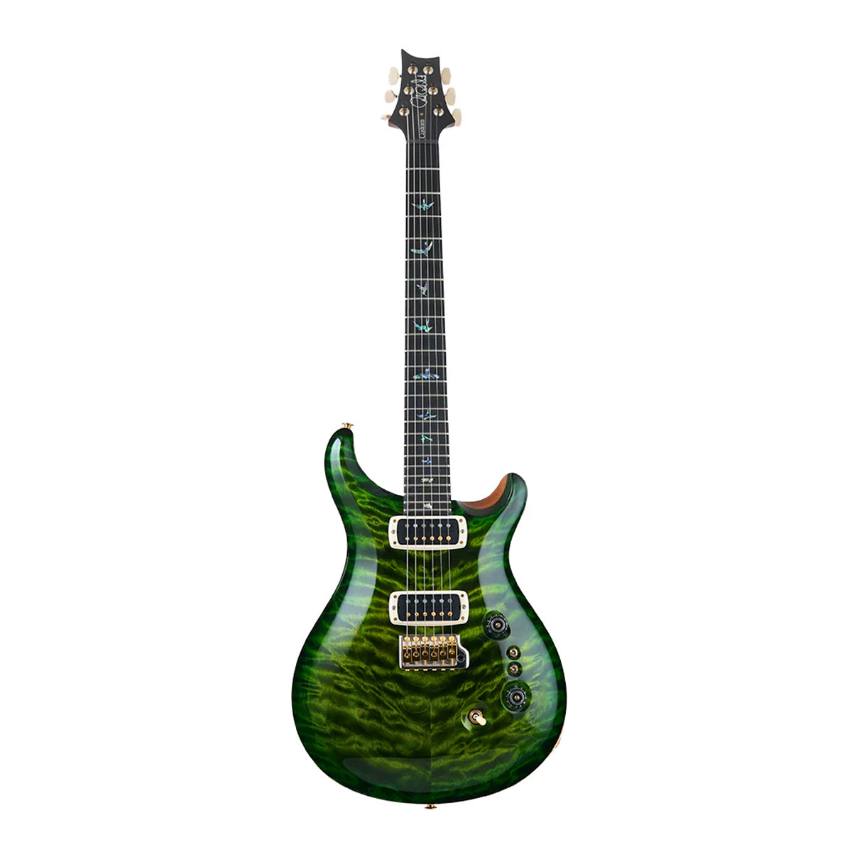 Đàn Guitar Điện PRS Custom 24-08 Wood Library 10 Top, Jade Smokeburst w/Case