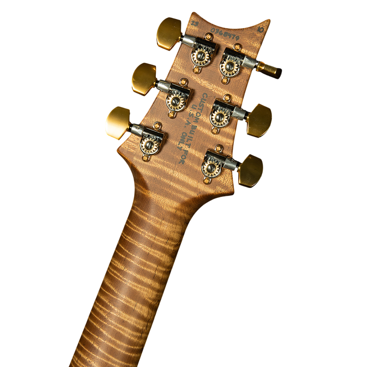 Đàn Guitar Điện PRS Custom 24 Wood Library 10 Top, Santana Yellow w/Case