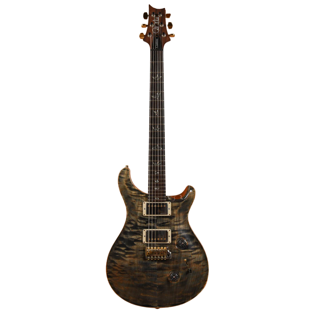 Đàn Guitar Điện PRS Custom 24 Wood Library 10 Top, Faded Blue Denim w/Case