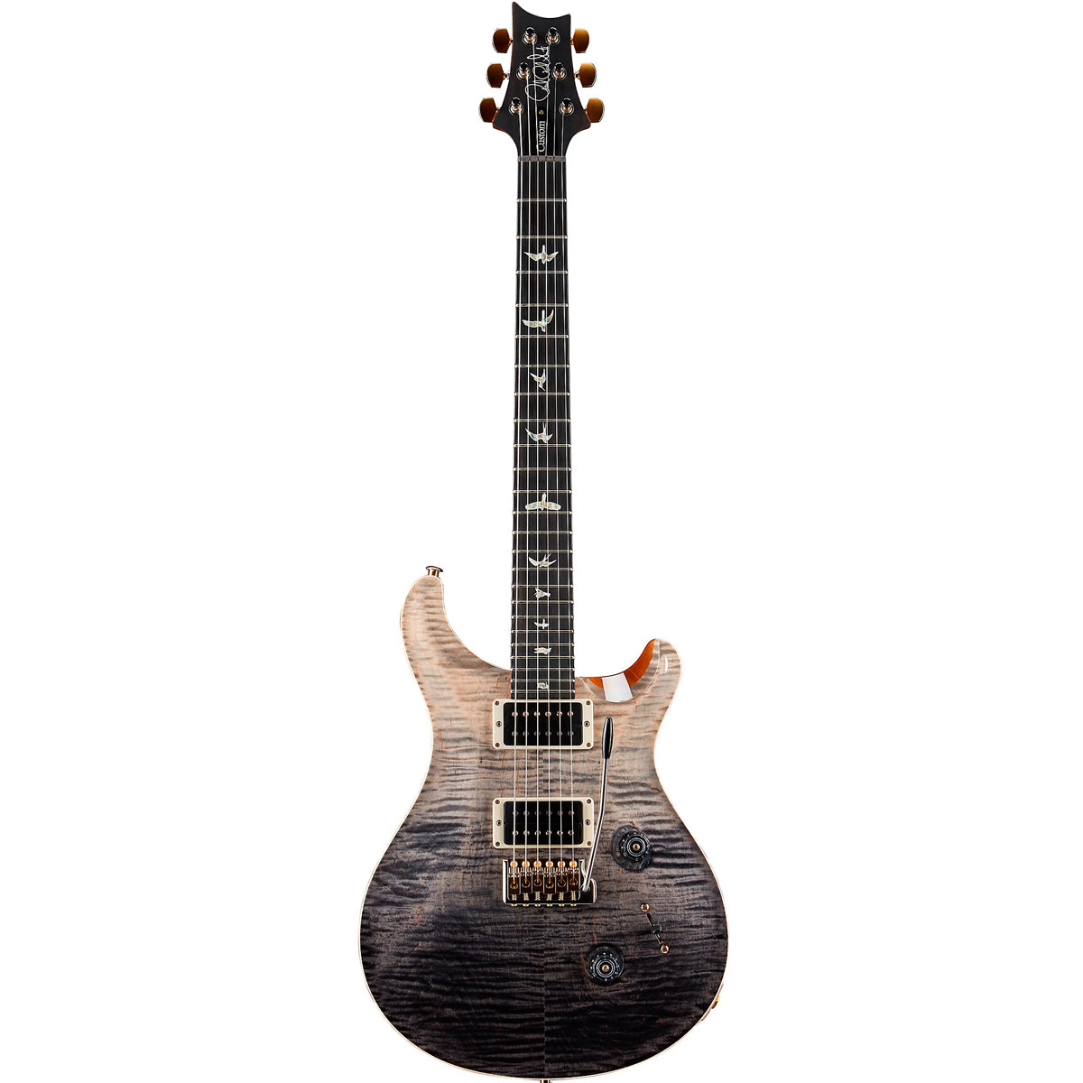 Đàn Guitar Điện PRS Custom 24 Wood Library 10 Top, Gray Black Fade w/Case