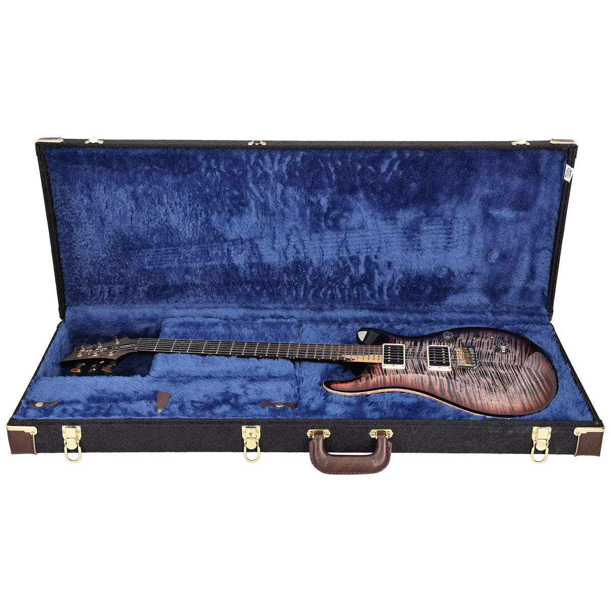 Đàn Guitar Điện PRS Custom 24 Wood Library 10 Top, Charcoal Tri-Color Burst w/Case