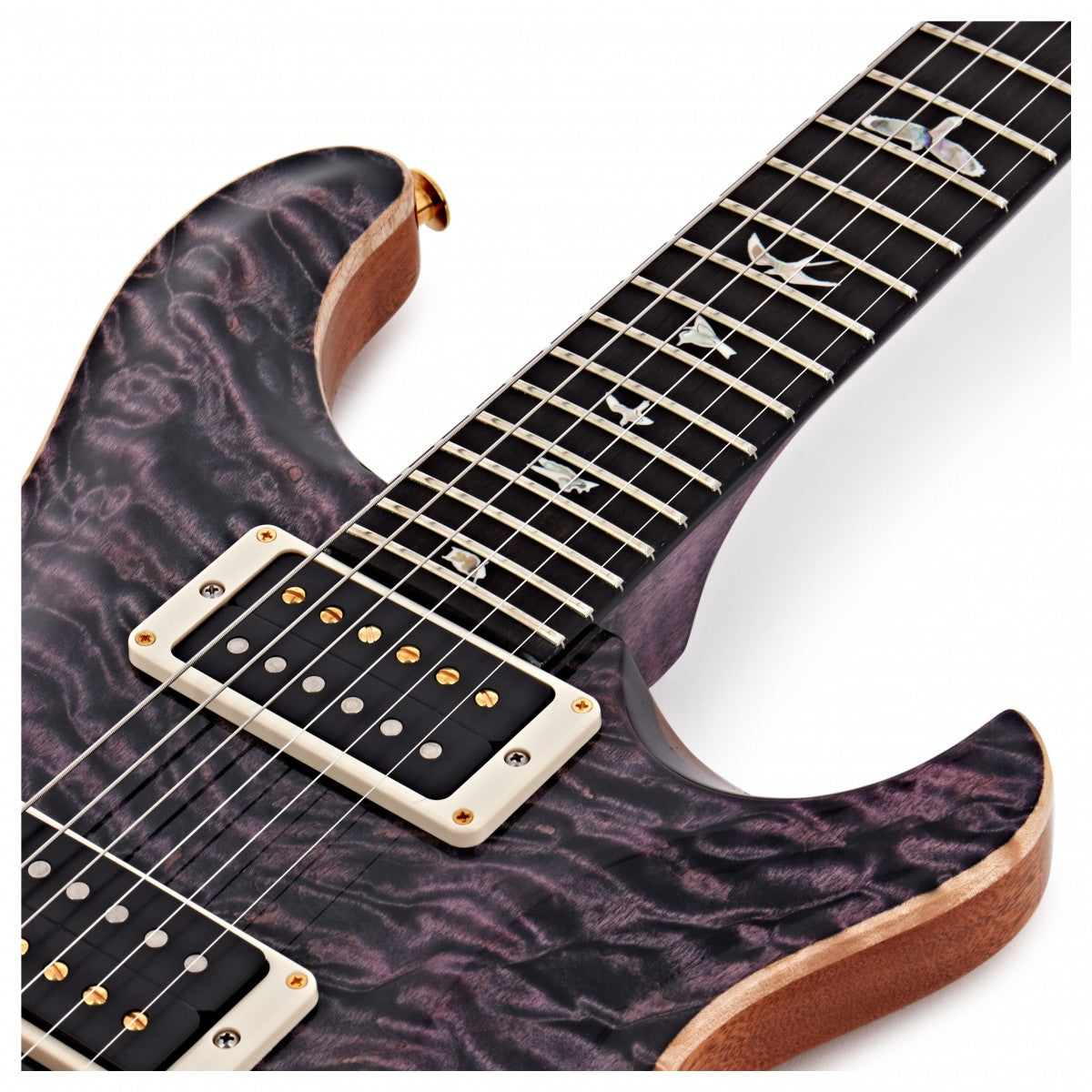 Đàn Guitar Điện PRS Custom 24 Wood Library 10 Top, Charcoal Fade w/Case