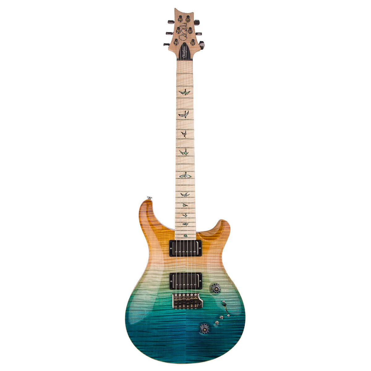 Đàn Guitar Điện PRS Custom 24-08 Wood Library 10 Top, Beach Fade w/Case