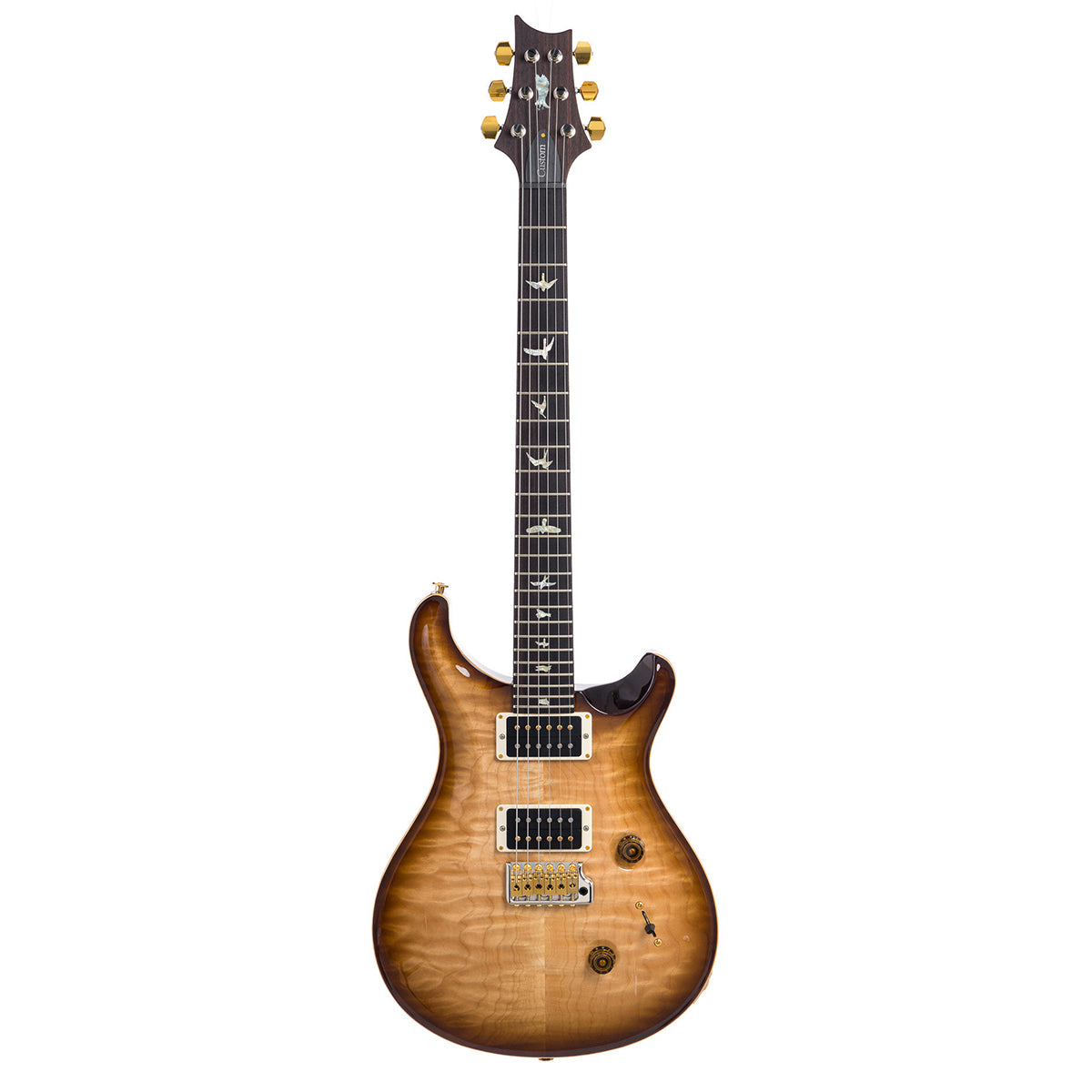 Đàn Guitar Điện PRS Custom 24 Wood Library 10 Top, Boyd's Burst w/Case