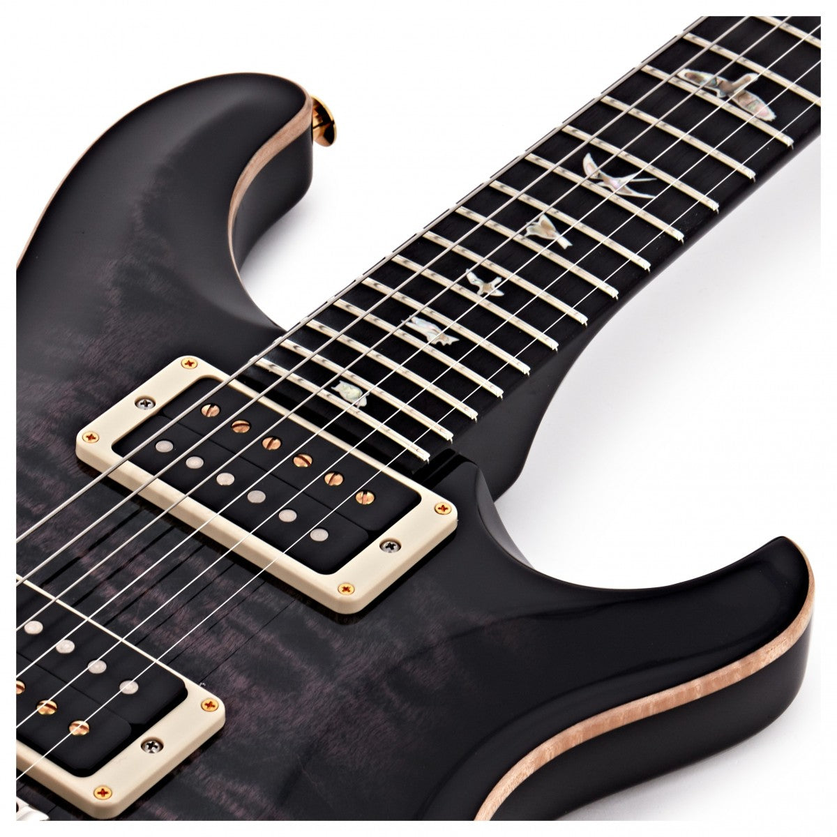 Đàn Guitar Điện PRS Custom 24 Wood Library 10 Top, Purple Iris Smokeburst w/Case