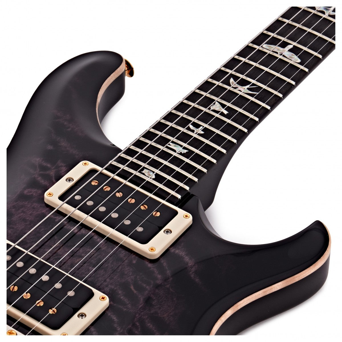 Đàn Guitar Điện PRS Custom 24 Wood Library 10 Top, Purple Iris w/Case