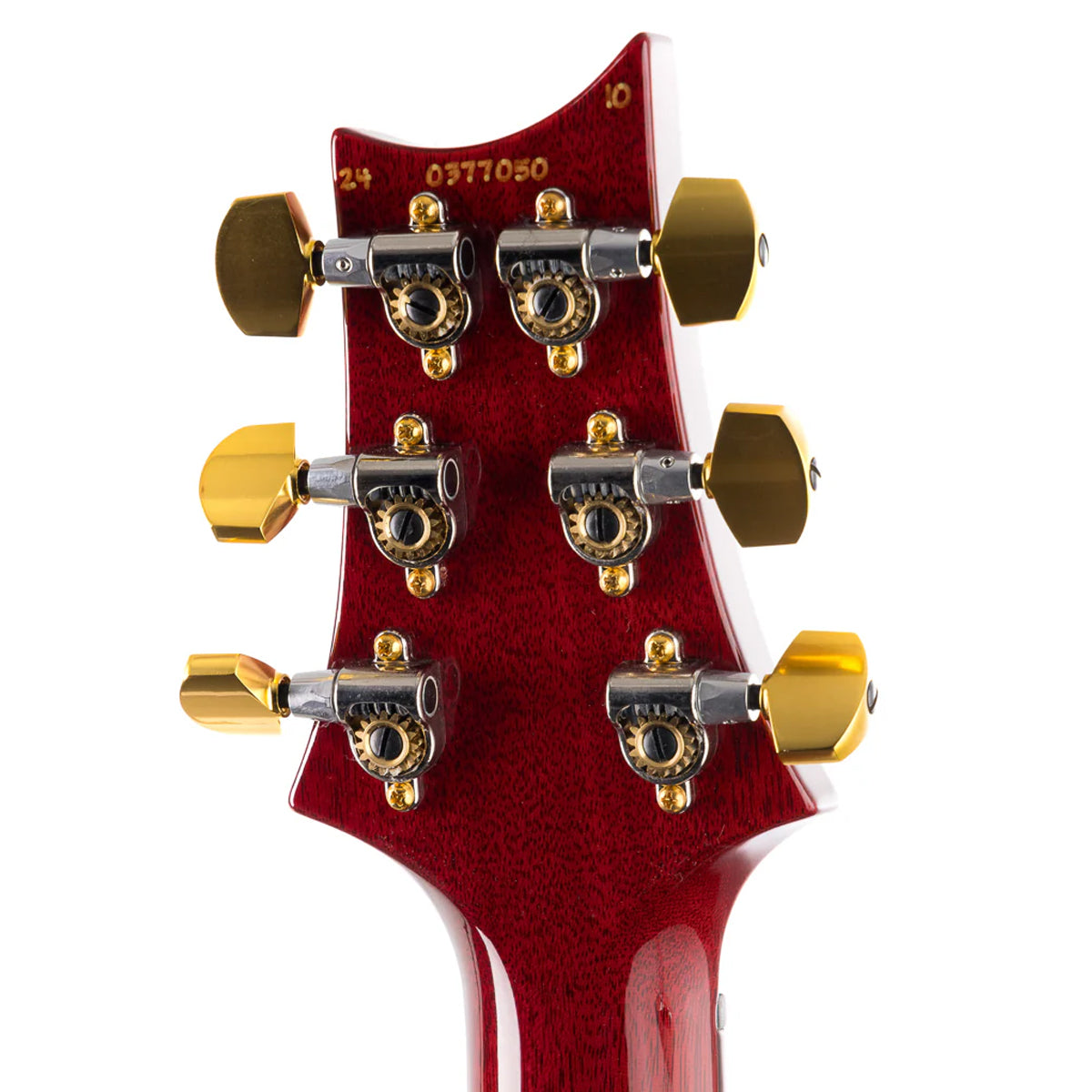 Đàn Guitar Điện PRS Custom 24 Wood Library 10 Top, Fire Red Wrap w/Case