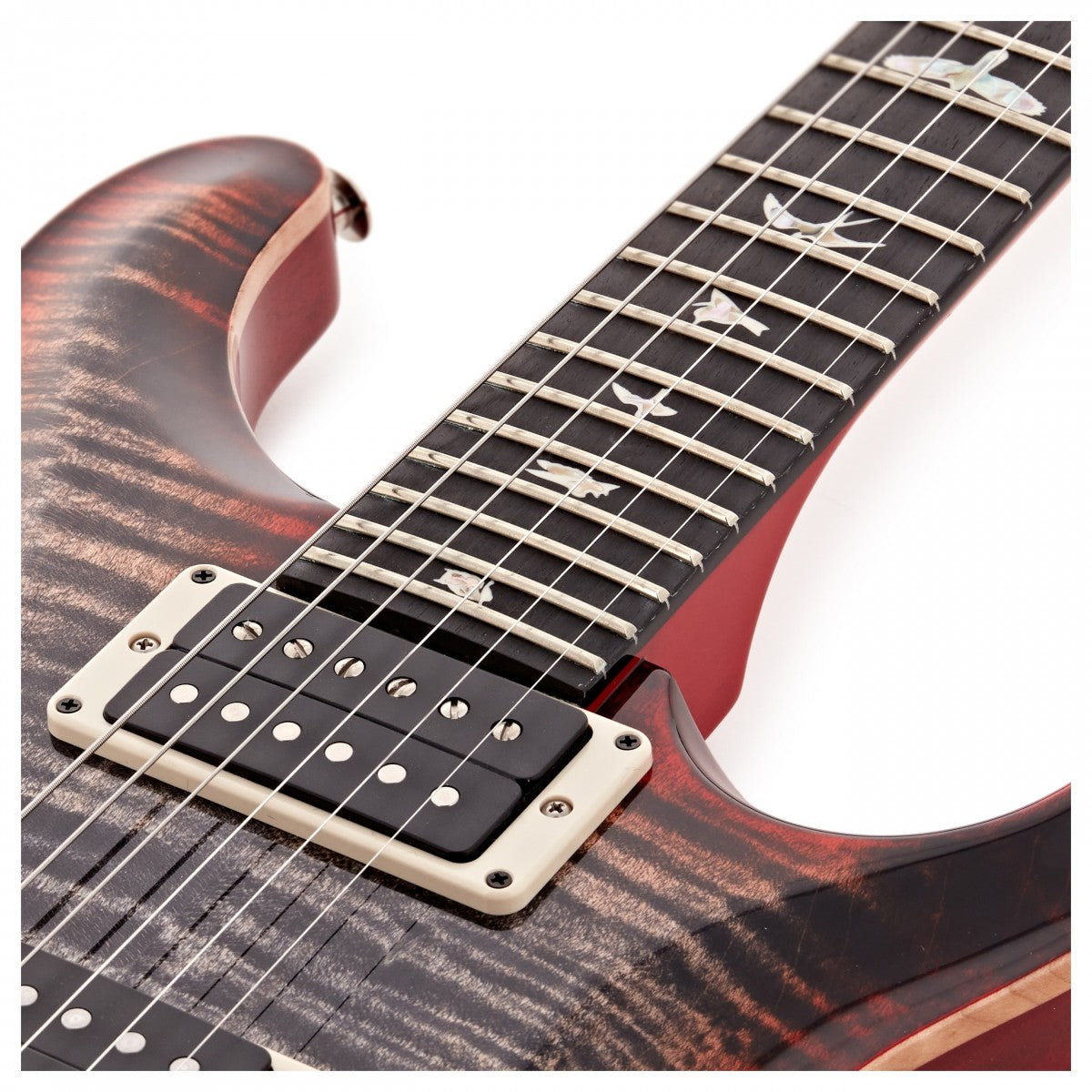 Đàn Guitar Điện PRS Custom 24 "Floyd", Charcoal Cherry Burst w/Case