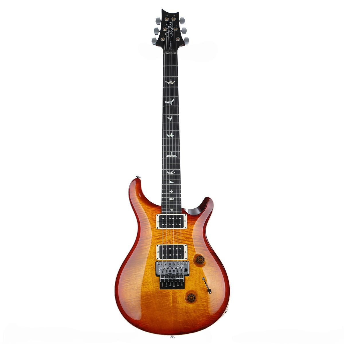 Đàn Guitar Điện PRS Custom 24 "Floyd", Dark Cherry Burst w/Case