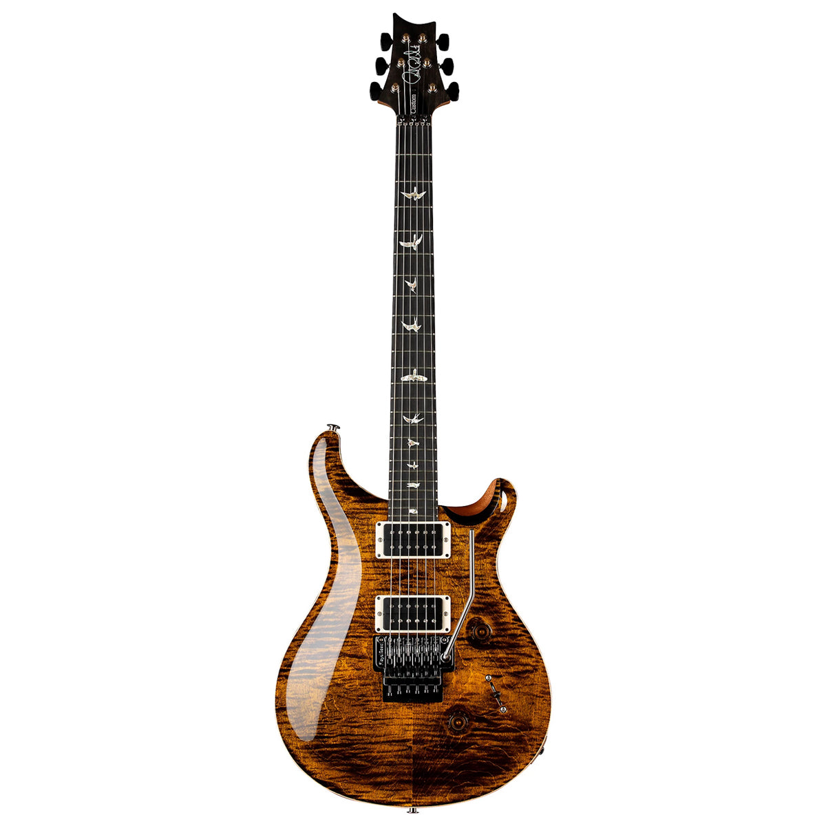 Đàn Guitar Điện PRS Custom 24 "Floyd", Yellow Tiger w/Case