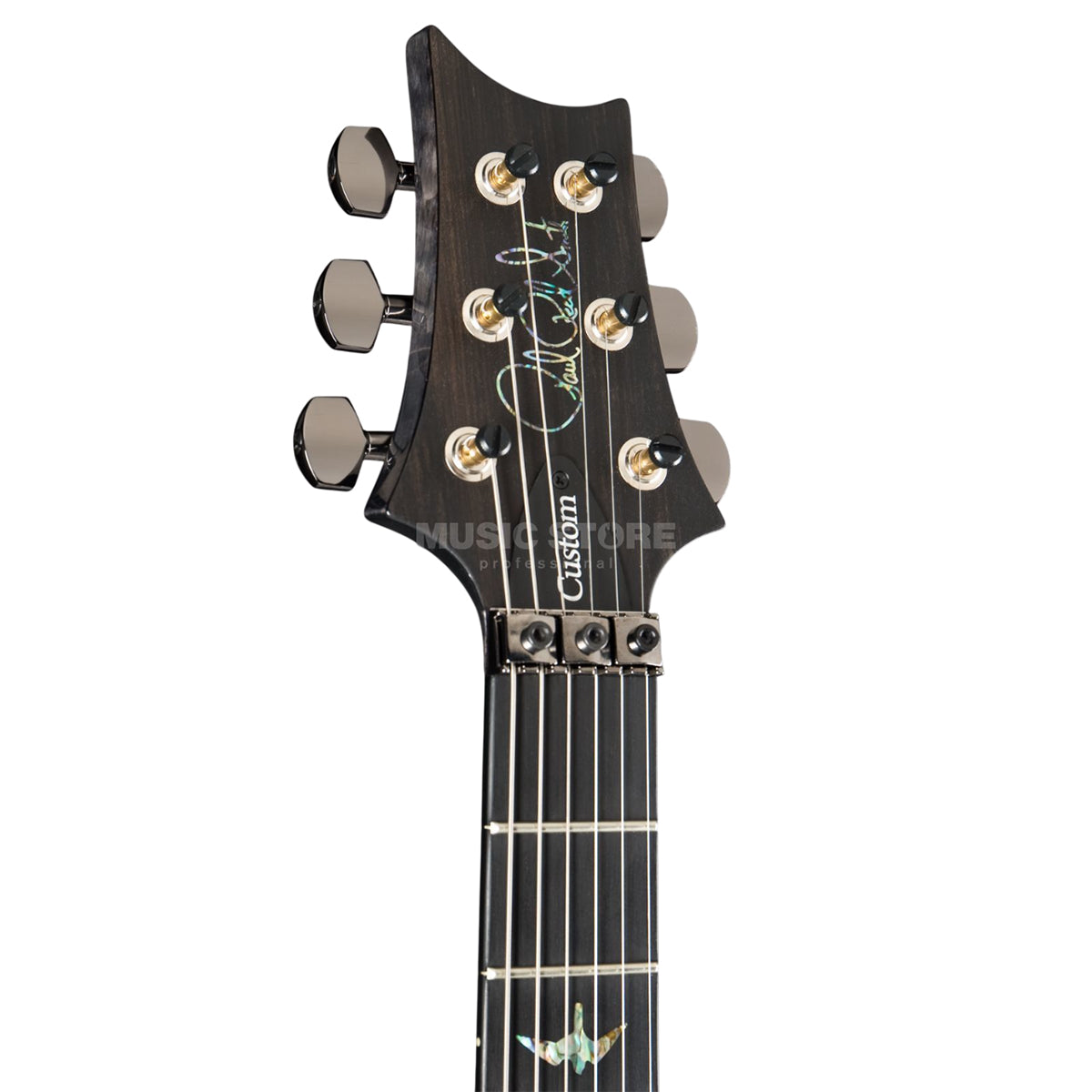 Đàn Guitar Điện PRS Custom 24 "Floyd" Wood Library 10 Top, Grey Black Smokeburst w/Case