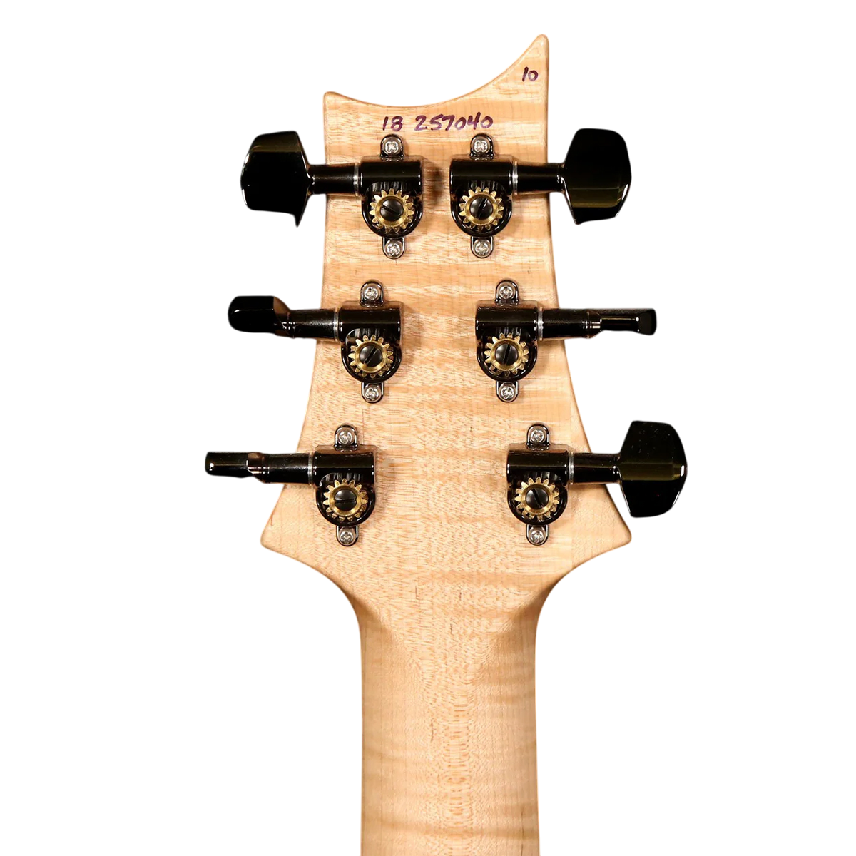 Đàn Guitar Điện PRS Custom 24 "Floyd" Wood Library 10 Top, Fire Red to Grey Black Satin Fade w/Case