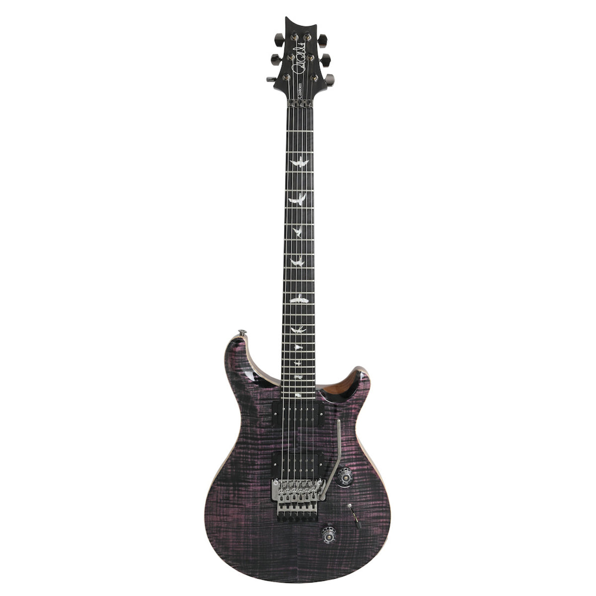 Đàn Guitar Điện PRS Custom 24 "Floyd" Wood Library 10 Top, Purple Iris w/Case
