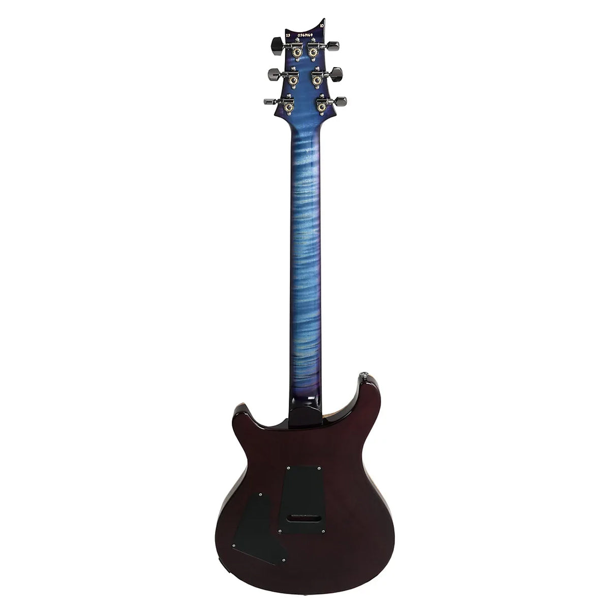 Đàn Guitar Điện PRS Custom 24 "Floyd" Wood Library 10 Top, Aquableux Purple Burst w/Case