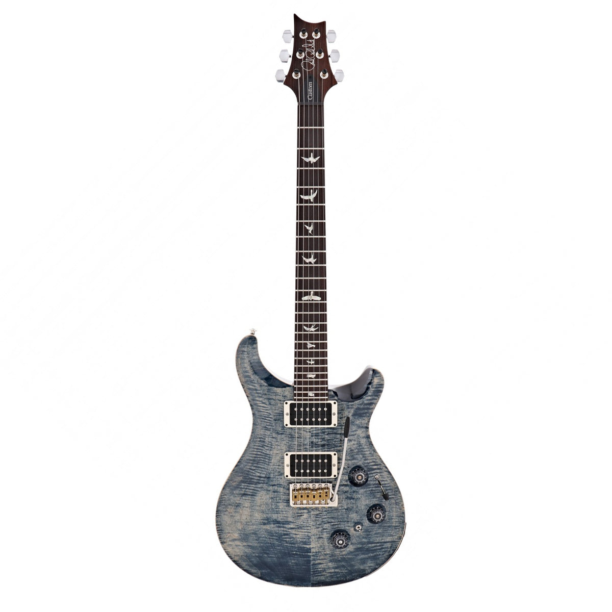 Đàn Guitar Điện PRS Custom 24 Piezo, Faded Whale Blue w/Case