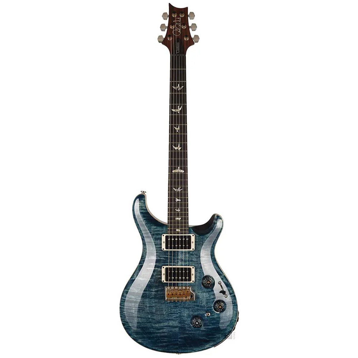 Đàn Guitar Điện PRS Custom 24 Piezo, Carroll Blue w/Case