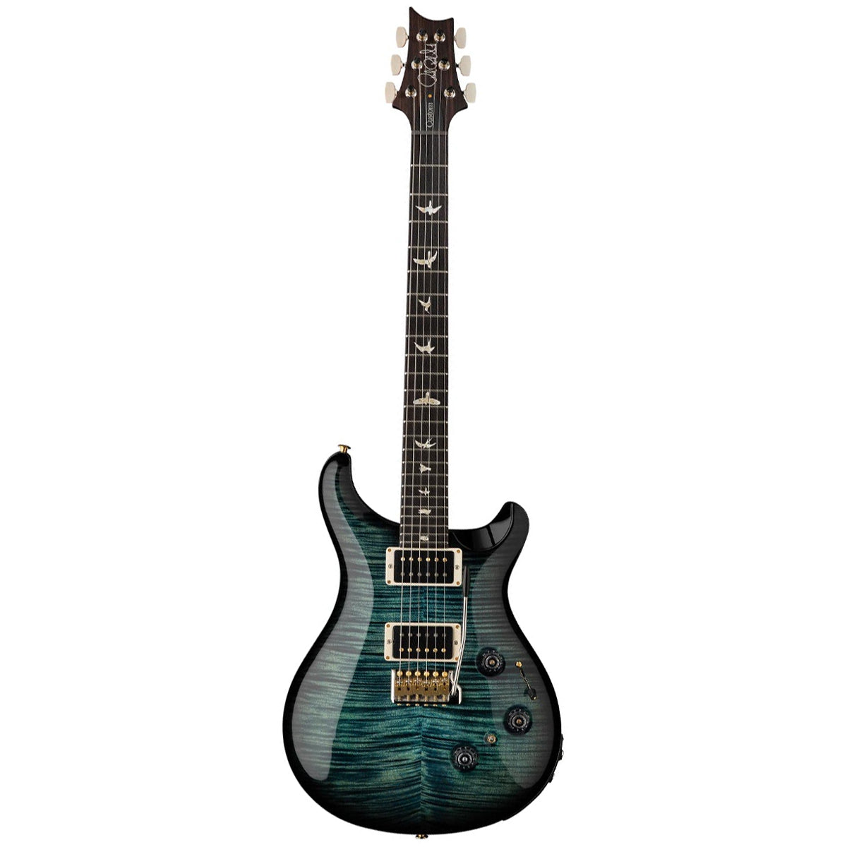 Đàn Guitar Điện PRS Custom 24 Piezo, Cobalt Smokeburst w/Case