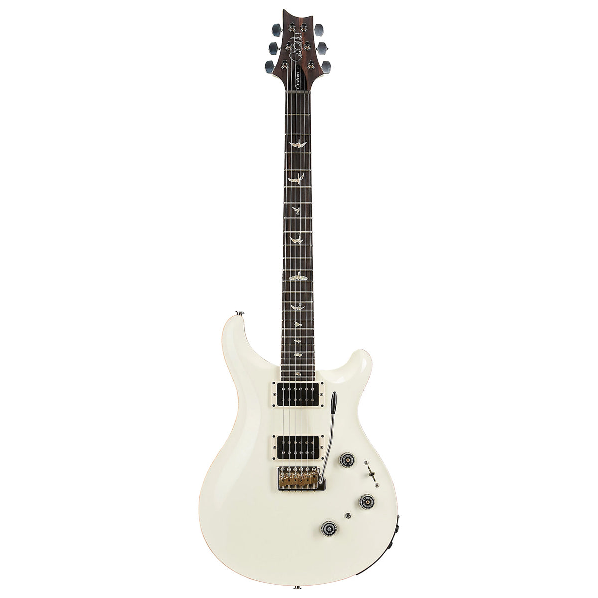 Đàn Guitar Điện PRS Custom 24 Piezo, Antique White Top w/Case