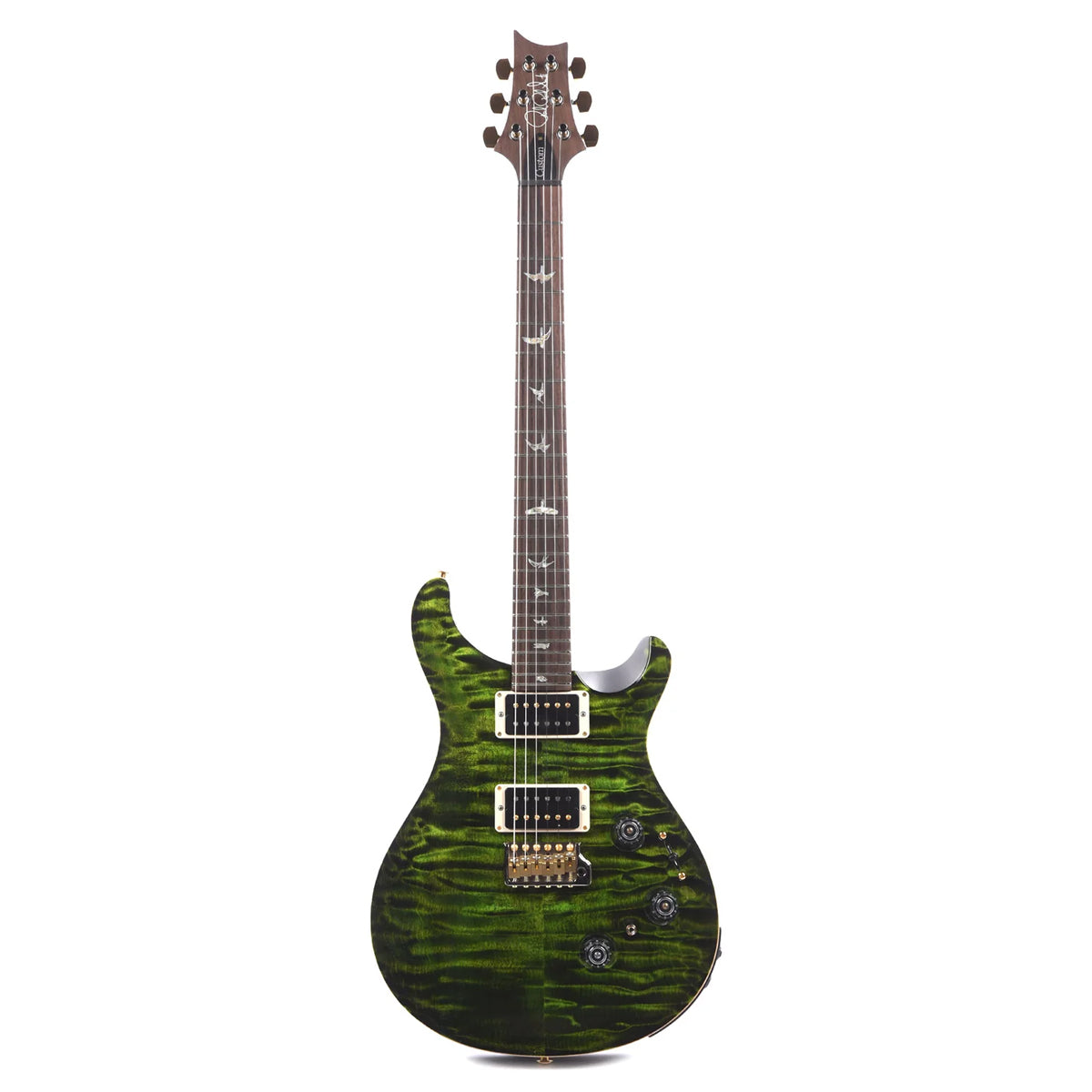 Đàn Guitar Điện PRS Custom 24 Piezo Wood Library 10 Top, Quilt Jade w/Case