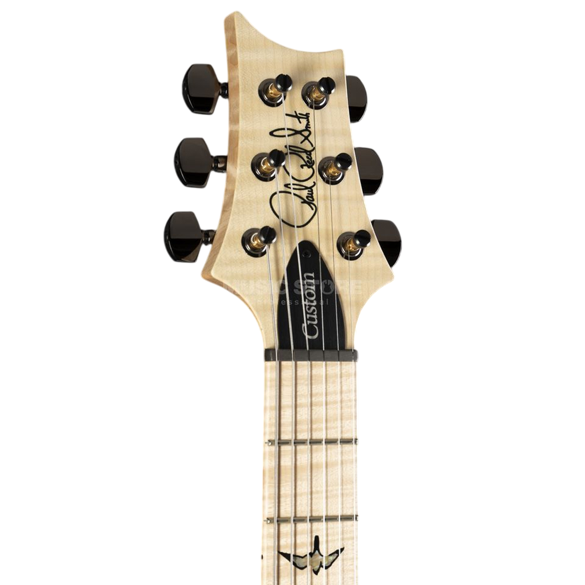 Đàn Guitar Điện PRS Custom 24 Wood Library 10 Top, Orange Fade Smokeburst w/Case