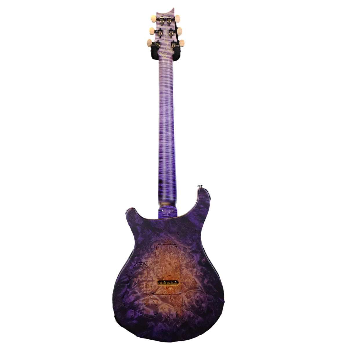 Đàn Guitar Điện PRS Custom 24 Wood Library 10 Top Private Stock, Satin Purple Smokeburst w/Case