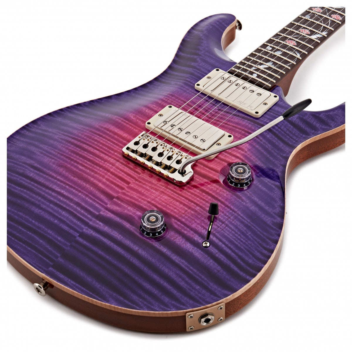 Đàn Guitar Điện PRS Custom 24 Wood Library 10 Top Private Stock, Blooming Lotus Glow w/Case