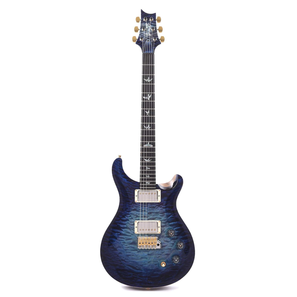 Đàn Guitar Điện PRS DGT Wood Library 10 Top Private Stock, Aqua Violet Glow w/Case