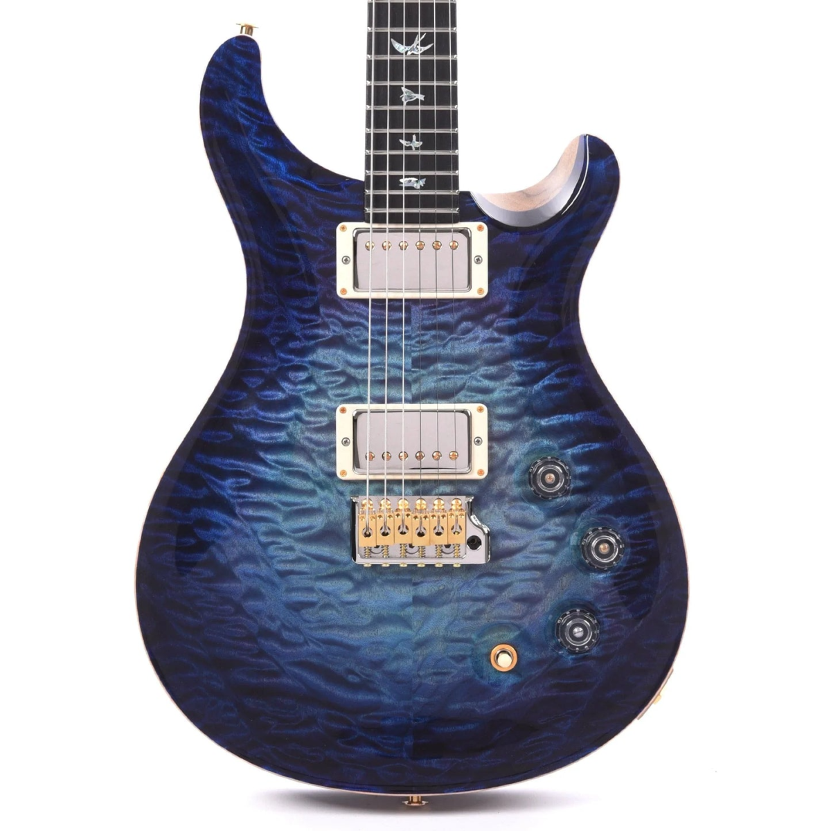 Đàn Guitar Điện PRS DGT Wood Library 10 Top Private Stock, Aqua Violet Glow w/Case