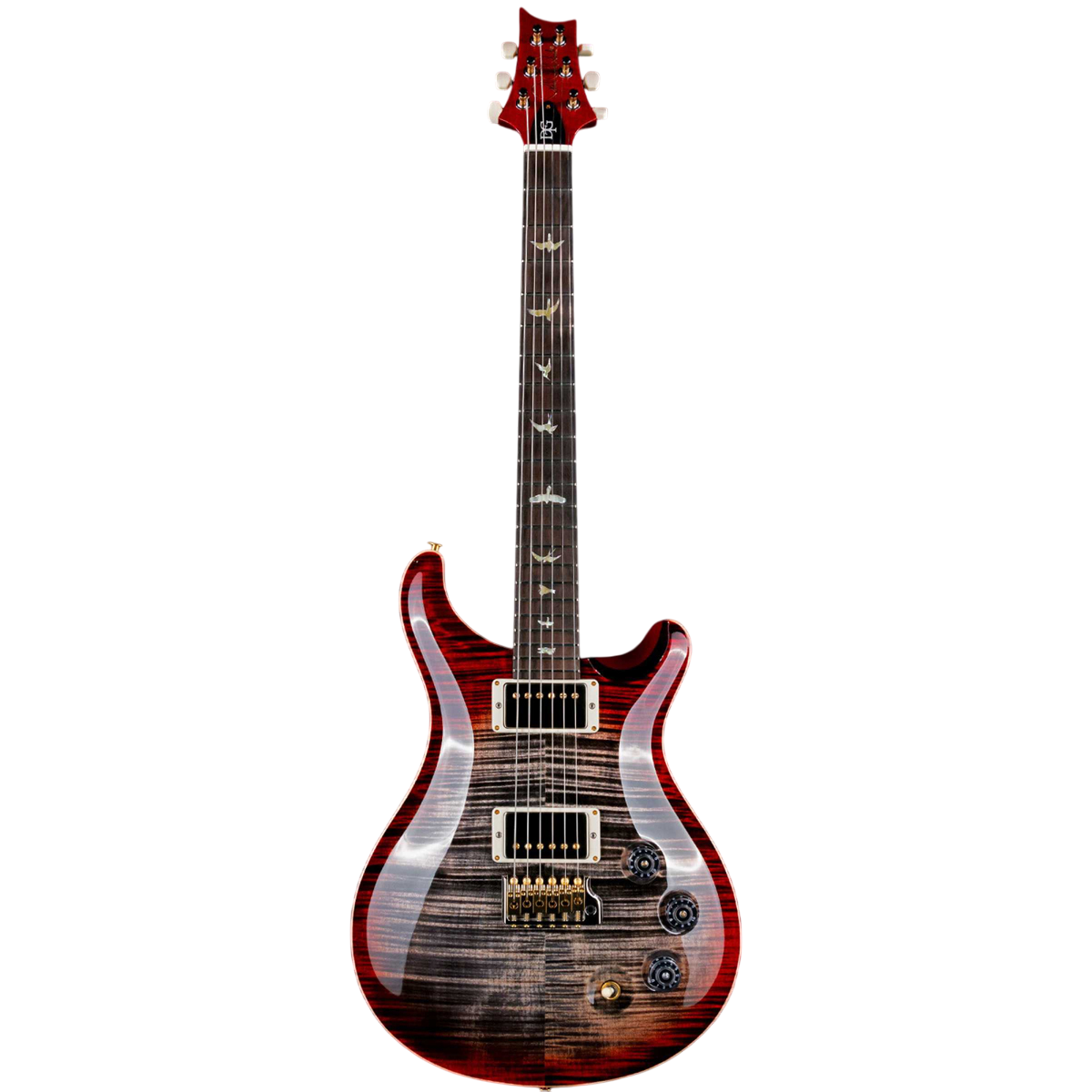 Đàn Guitar Điện PRS DGT Wood Library 10 Top, Charcoal Cherry Burst w/Case