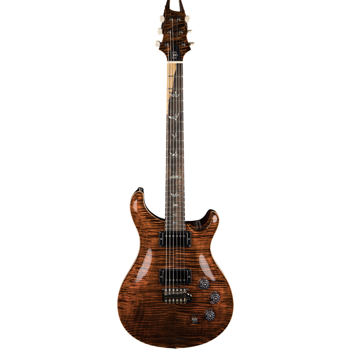 Đàn Guitar Điện PRS DGT Wood Library 10 Top, Orange Tiger w/Case