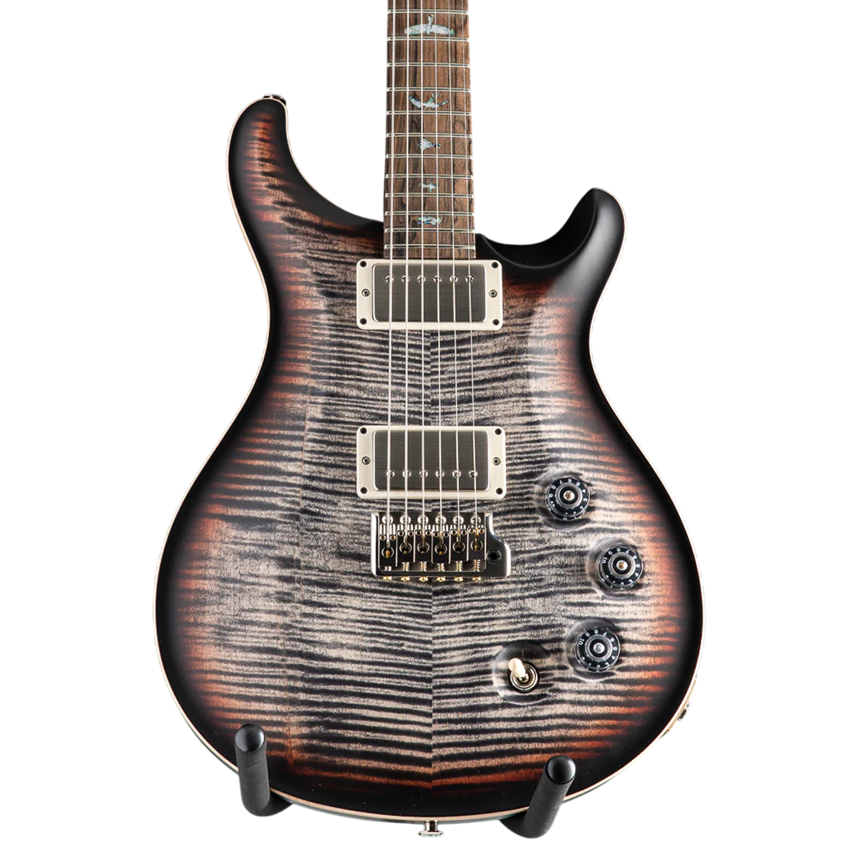 Đàn Guitar Điện PRS DGT Wood Library 10 Top, Charcoal Tri Color Burst w/Case