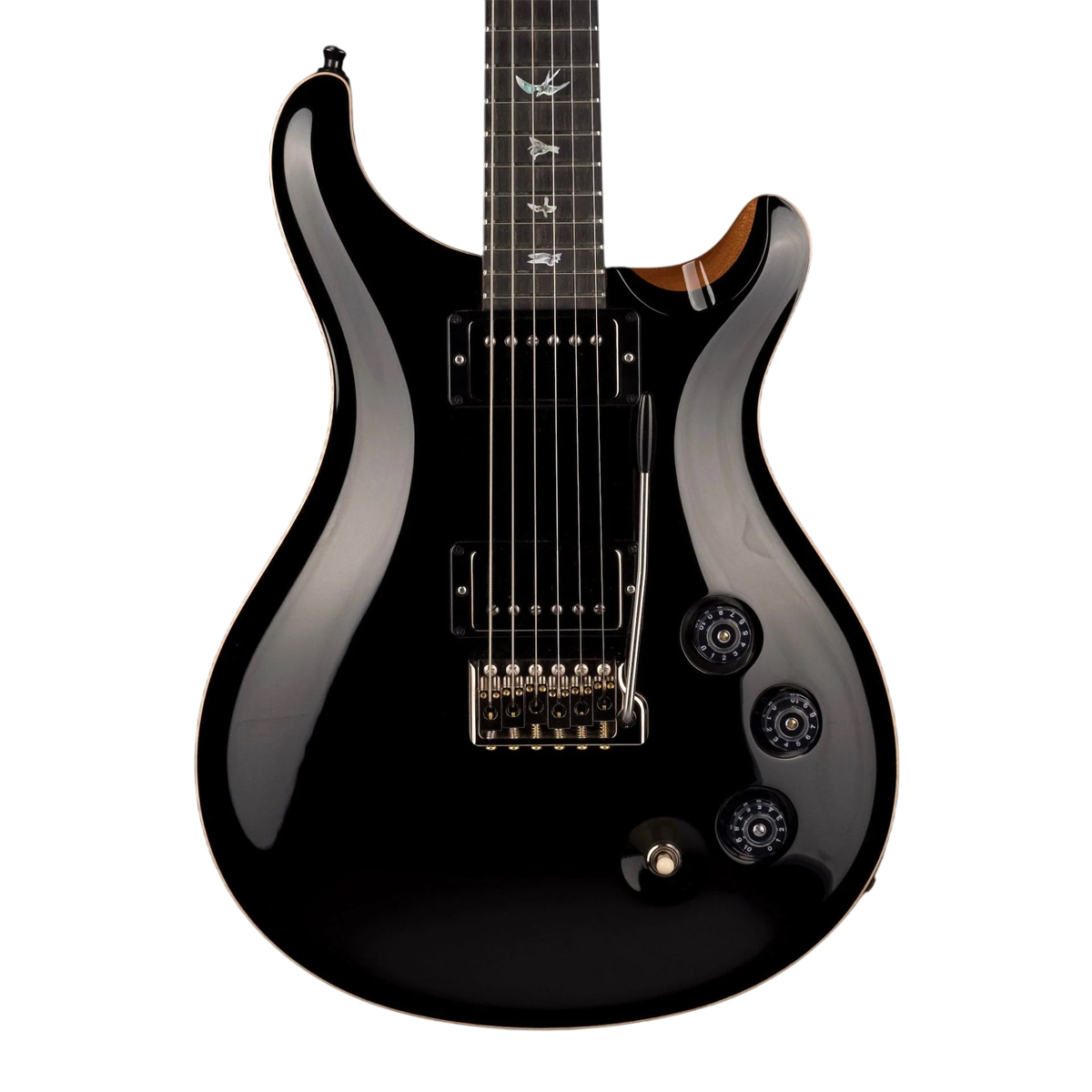 Đàn Guitar Điện PRS DGT Wood Library 10 Top, Black With OHSC w/Case