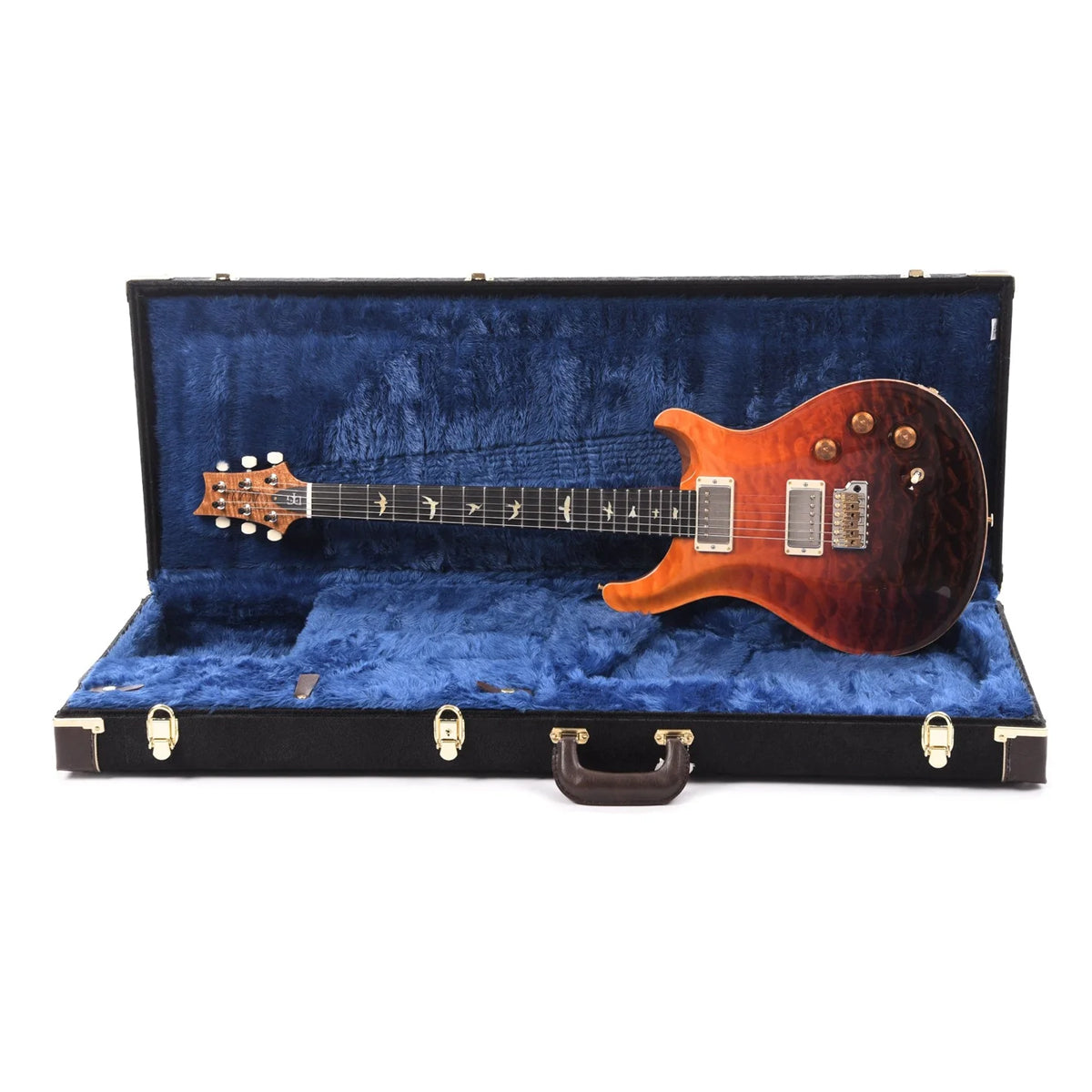 Đàn Guitar Điện PRS DGT Wood Library 10 Top, Quilt Orange Fade w/Case