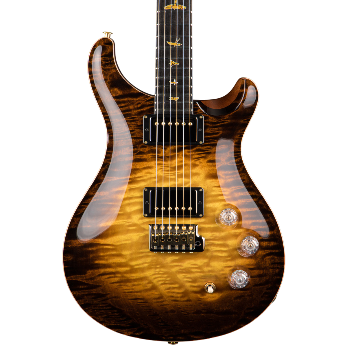 Đàn Guitar Điện PRS DGT Wood Library 10 Top Private Stock, Sandstorm Glow w/Case