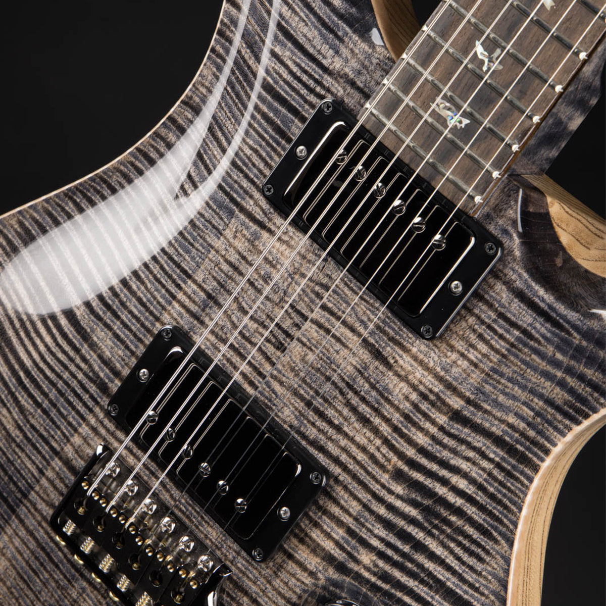 Đàn Guitar Điện PRS DGT Wood Library 10 Top, Black Grey Wraparound Burst w/Case